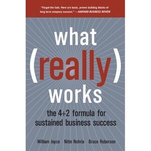 What Really Works: The 4+2 Formula for Sustained Business Success -- William Joy